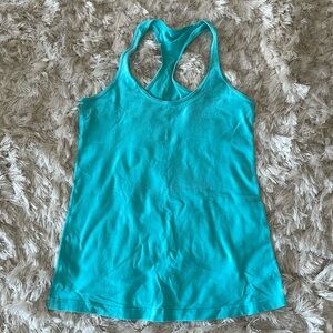 Lululemon coolracerback CRB tank vintage light blue